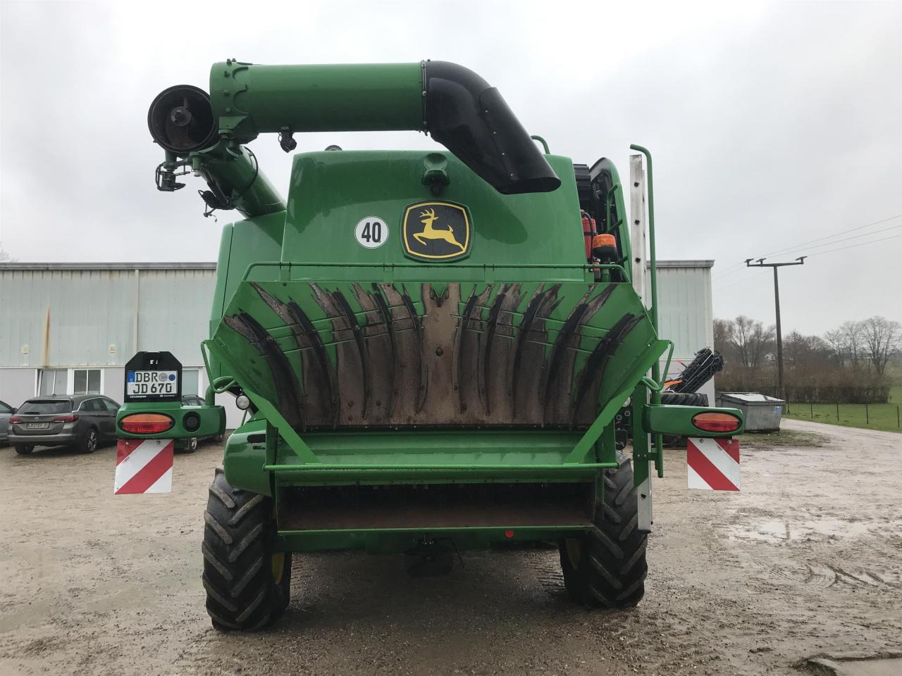 John Deere T670 - Derliaus nuėmimo kombainas: foto 5 John Deere T670 - Derliaus nuėmimo kombainas: foto 5