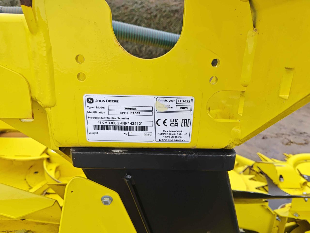 Kemper 360Plus - Įranga už pašarų kombainai: foto 5 Kemper 360Plus - Įranga už pašarų kombainai: foto 5