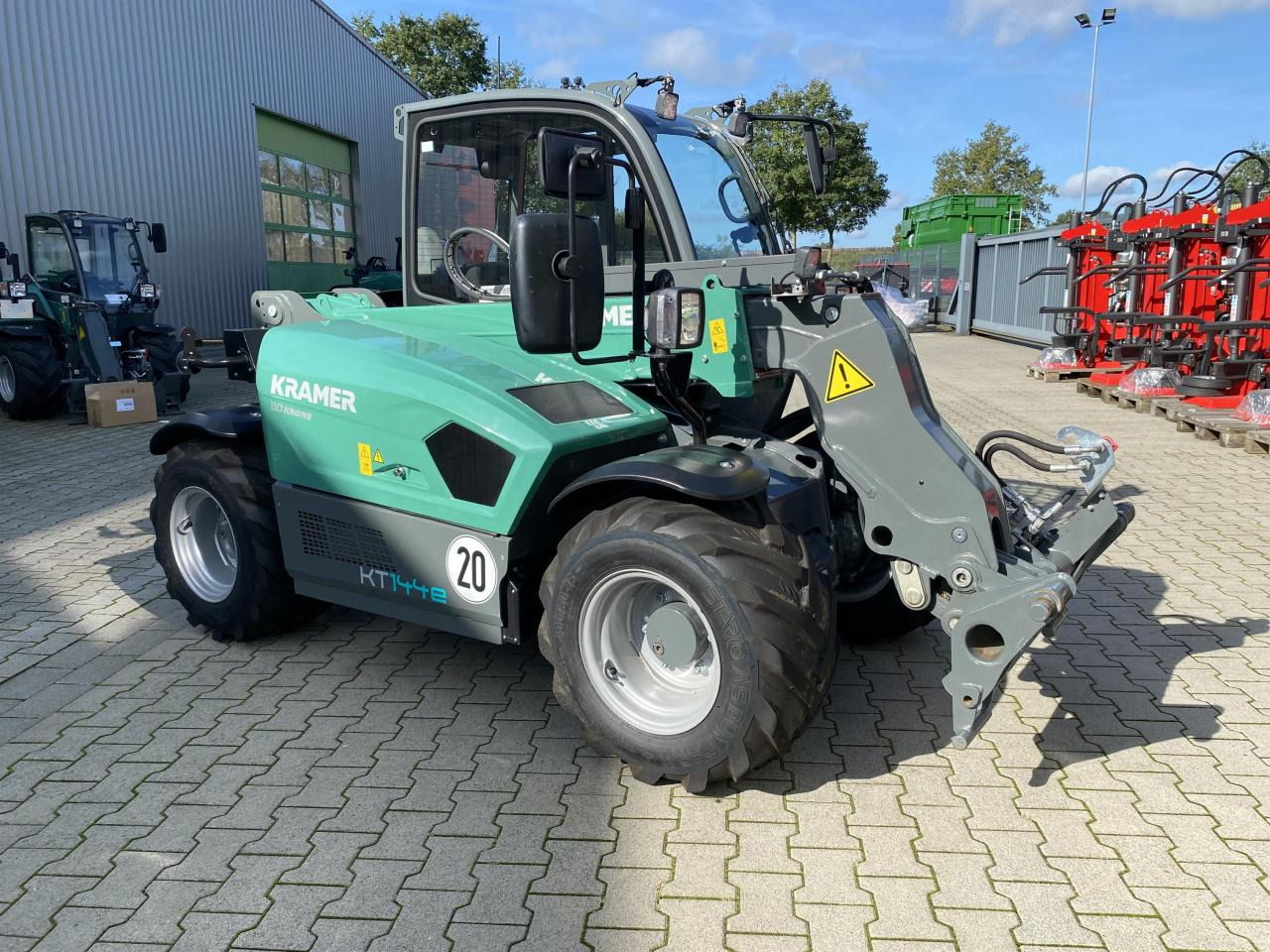 Kramer KT144e - Teleskopinis krautuvas: foto 1 Kramer KT144e - Teleskopinis krautuvas: foto 1