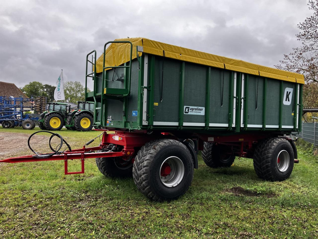 Kröger HKD 302 - Savivartis priekaba: foto 1 Kröger HKD 302 - Savivartis priekaba: foto 1