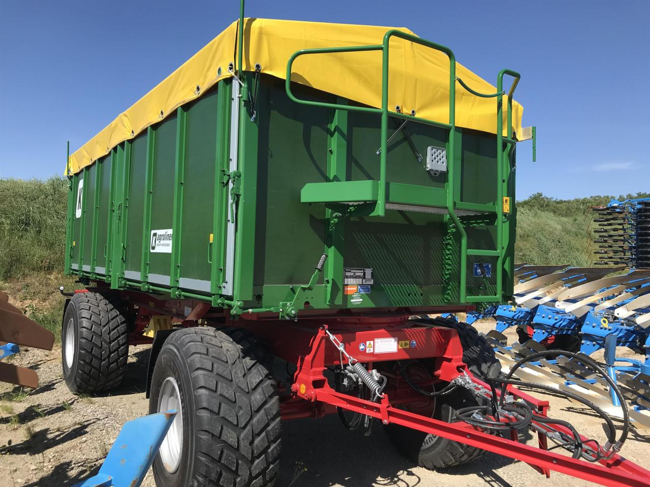 Kröger HKD 302 - Savivartis priekaba: foto 1 Kröger HKD 302 - Savivartis priekaba: foto 1