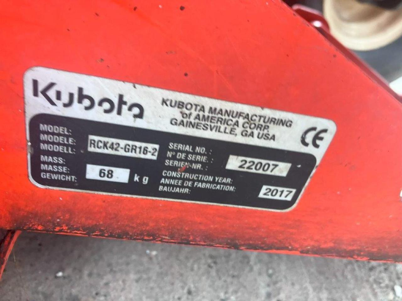 Kubota GR1600-ID-II - Vejapjovė: foto 2 Kubota GR1600-ID-II - Vejapjovė: foto 2