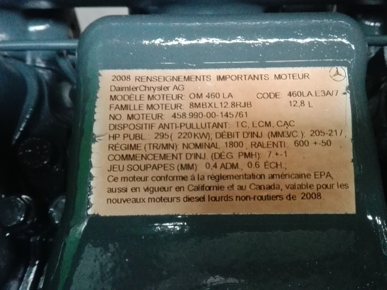 Engine HITACHI ZW310 263J1-02002 - Variklis - Statybinė technika: foto 3 Engine HITACHI ZW310 263J1-02002 - Variklis - Statybinė technika: foto 3