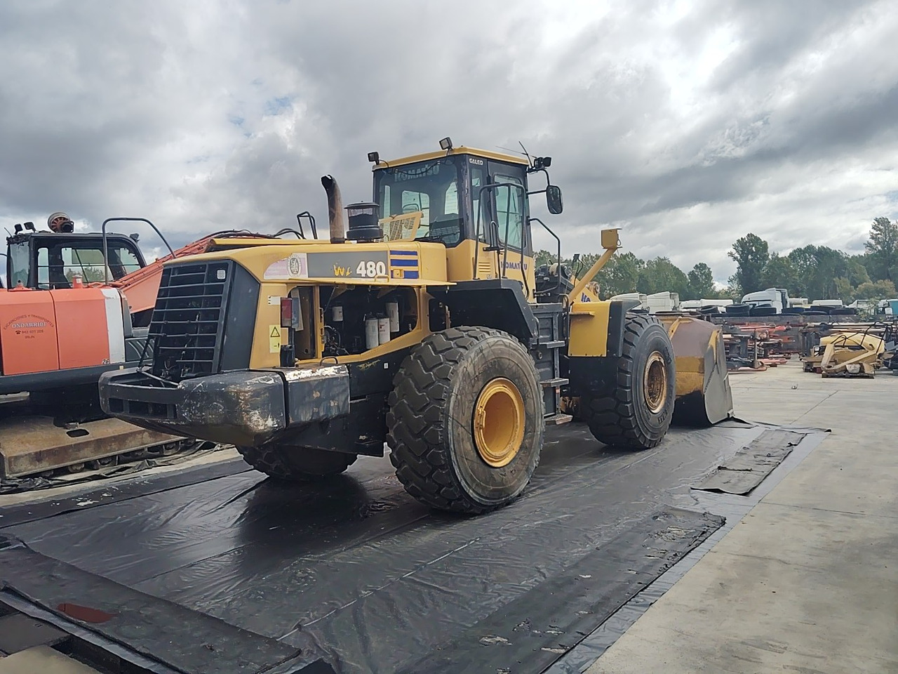 KOMATSU WA480-5H - Ratinis krautuvas: foto 4 KOMATSU WA480-5H - Ratinis krautuvas: foto 4