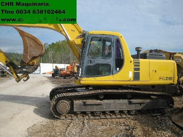 Komatsu PC210-6 - Vikšrinis ekskavatorius: foto 1 Komatsu PC210-6 - Vikšrinis ekskavatorius: foto 1