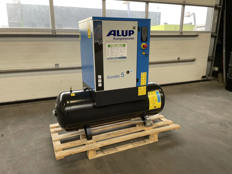 Alup Sonetto 5 - 200 Elektrische Schroefcompressor 4 kW 470 L/Min 10 Bar op ketel - Oro kompresorius: foto 4 Alup Sonetto 5 - 200 Elektrische Schroefcompressor 4 kW 470 L/Min 10 Bar op ketel - Oro kompresorius: foto 4