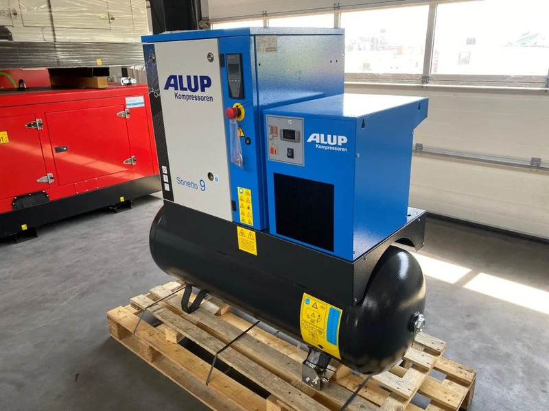 Alup Sonetto 9+ 270 Elektrische Schroefcompressor met ketel en droger 7.5 kW 980 L / min 10 Bar - Oro kompresorius: foto 4 Alup Sonetto 9+ 270 Elektrische Schroefcompressor met ketel en droger 7.5 kW 980 L / min 10 Bar - Oro kompresorius: foto 4