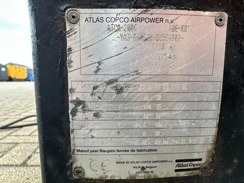 Atlas-Copco QAS 38 Yanmar Mecc Alte Spa 40 kVA Silent generatorset - Elektrinis generatorius: foto 5 Atlas-Copco QAS 38 Yanmar Mecc Alte Spa 40 kVA Silent generatorset - Elektrinis generatorius: foto 5