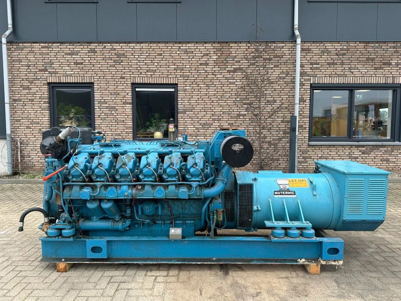 Baudouin DNP12SI Leroy Somer 400 kVA noodstroom generatorset 317 hours - Elektrinis generatorius: foto 1 Baudouin DNP12SI Leroy Somer 400 kVA noodstroom generatorset 317 hours - Elektrinis generatorius: foto 1