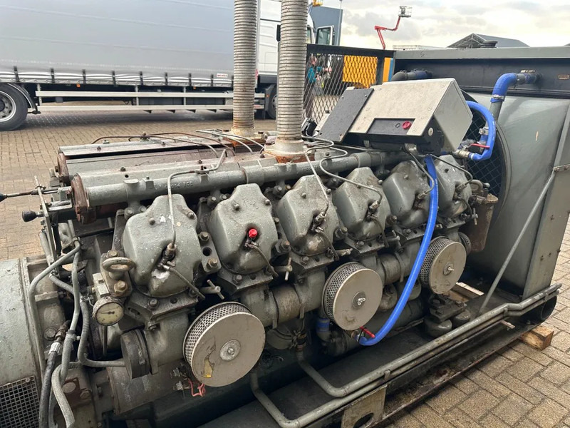 Elektrinis generatorius Baudouin Leroy Somer 300 kVA noodstroom generatorset ex Emergency: foto 10