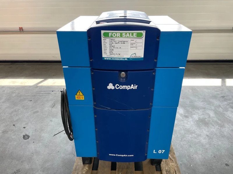 Compair L07 - 7,5A Schroefcompressor 750L/min als nieuw! - Oro kompresorius: foto 1 Compair L07 - 7,5A Schroefcompressor 750L/min als nieuw! - Oro kompresorius: foto 1