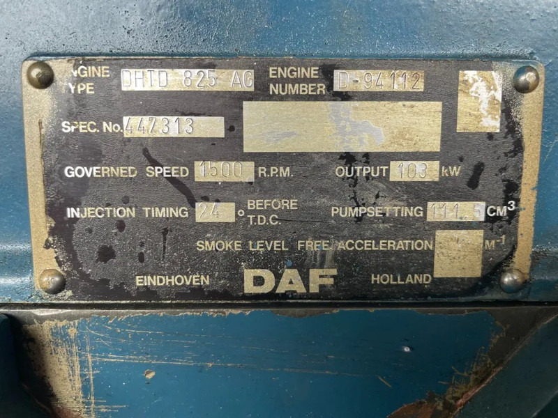 DAF DHTD 825 AG dieselmotor, 140 PK als nieuw! - Variklis - Krovimo technika: foto 4 DAF DHTD 825 AG dieselmotor, 140 PK als nieuw! - Variklis - Krovimo technika: foto 4