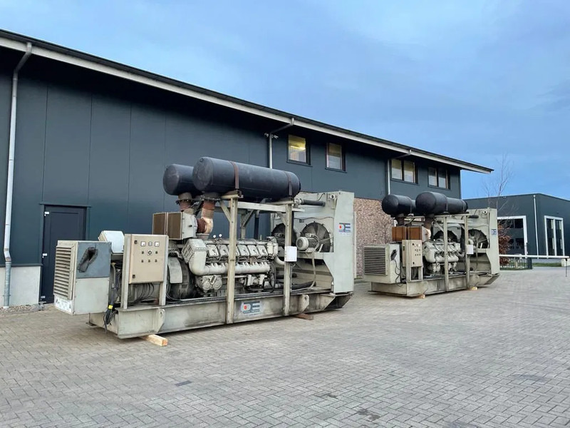 Deutz MWM TBD 604 BV12 Leroy Somer 1450 kVA generatorset ex emergency ! - Elektrinis generatorius: foto 4 Deutz MWM TBD 604 BV12 Leroy Somer 1450 kVA generatorset ex emergency ! - Elektrinis generatorius: foto 4
