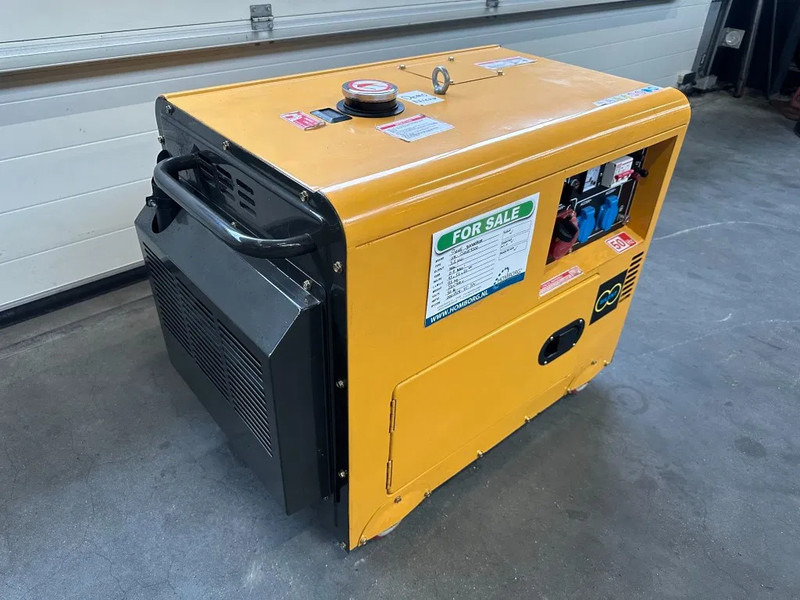 Diesel Diesel Generator UK-9500 5.5 kW 230 en 400 Volt Silent Diesel generator New ! - Elektrinis generatorius: foto 4 Diesel Diesel Generator UK-9500 5.5 kW 230 en 400 Volt Silent Diesel generator New ! - Elektrinis generatorius: foto 4