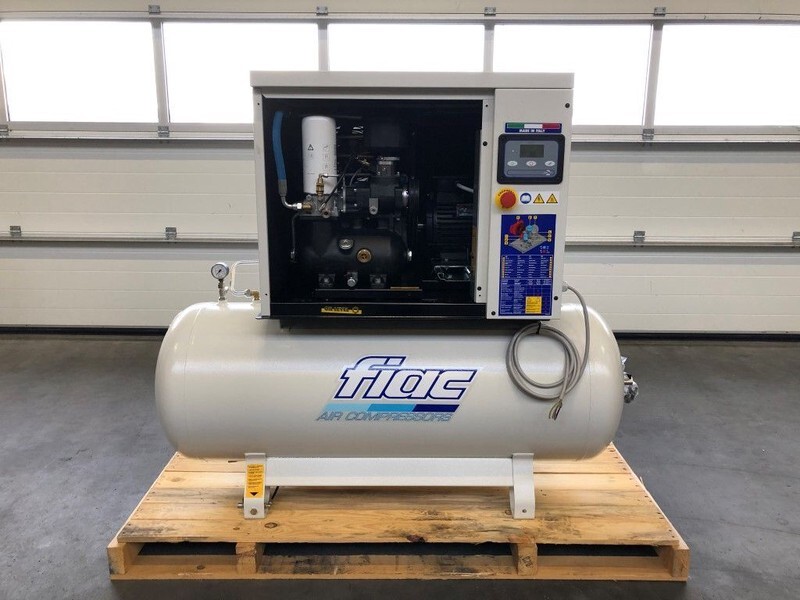 Fiac New Silver 7.5 / 300 Silent 5.5 kW 720 L / min 10 Bar Elektrische schroefcompressor met ketel - Oro kompresorius: foto 3 Fiac New Silver 7.5 / 300 Silent 5.5 kW 720 L / min 10 Bar Elektrische schroefcompressor met ketel - Oro kompresorius: foto 3