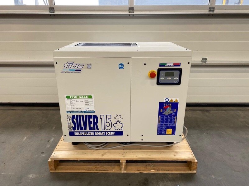 Fiac NewSilver 15 1430 L / min 11 kW 10 Bar Elektrische Schroefcompressor Nieuw ! - Oro kompresorius: foto 2 Fiac NewSilver 15 1430 L / min 11 kW 10 Bar Elektrische Schroefcompressor Nieuw ! - Oro kompresorius: foto 2