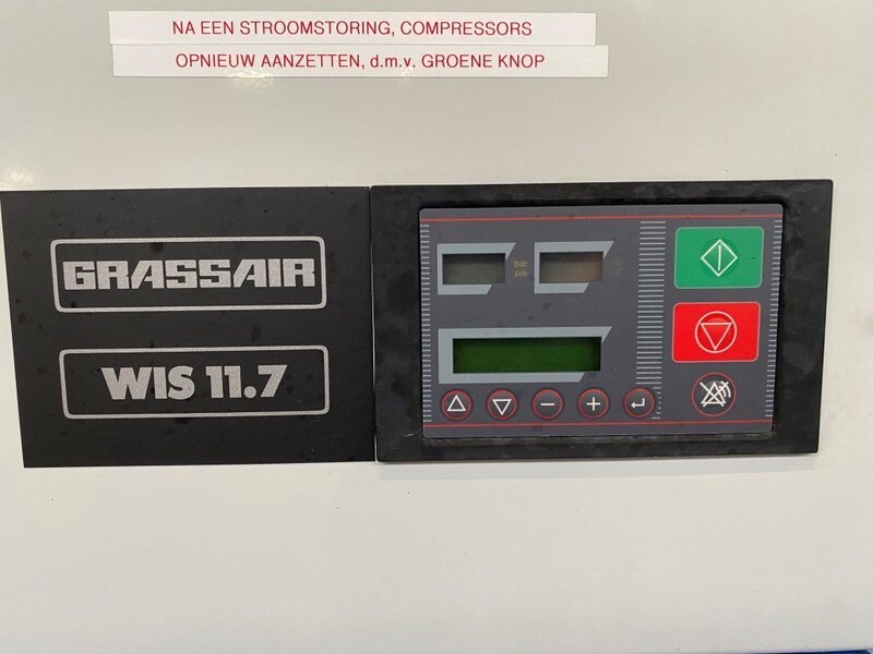 Grassair WIS 11.7 Silent 4 kW 550 L / min 12 Bar Schroefcompressor - Oro kompresorius: foto 4 Grassair WIS 11.7 Silent 4 kW 550 L / min 12 Bar Schroefcompressor - Oro kompresorius: foto 4