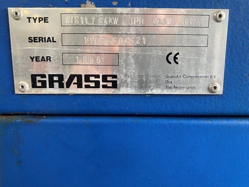 Grassair WIS 11.7 Silent 4 kW 550 L / min 12 Bar Schroefcompressor - Oro kompresorius: foto 2 Grassair WIS 11.7 Silent 4 kW 550 L / min 12 Bar Schroefcompressor - Oro kompresorius: foto 2