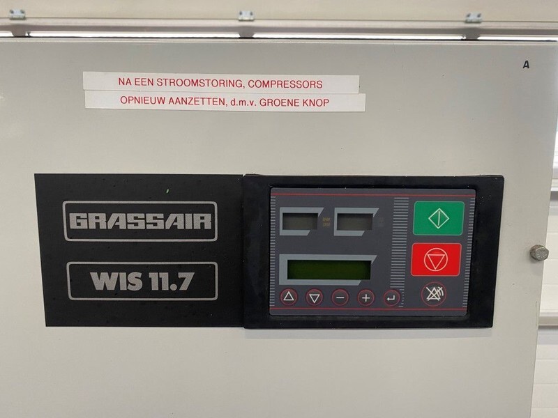 Grassair WIS 11.7 Silent 4 kW 550 L / min 12 Bar Schroefcompressor - Oro kompresorius: foto 4 Grassair WIS 11.7 Silent 4 kW 550 L / min 12 Bar Schroefcompressor - Oro kompresorius: foto 4