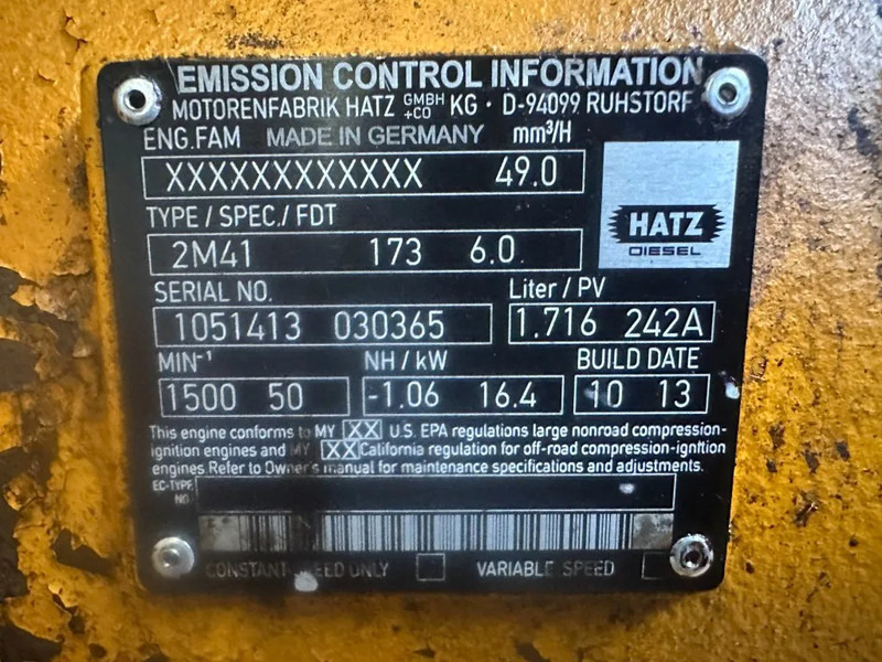 Hatz 2M41 Stamford 20 kVA generatorset - Elektrinis generatorius: foto 3 Hatz 2M41 Stamford 20 kVA generatorset - Elektrinis generatorius: foto 3