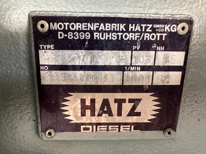 Hatz 3M40L Mecc Alte Spa 40 kVA generatorset ex Emergency ! 22 hours ! - Elektrinis generatorius: foto 3 Hatz 3M40L Mecc Alte Spa 40 kVA generatorset ex Emergency ! 22 hours ! - Elektrinis generatorius: foto 3