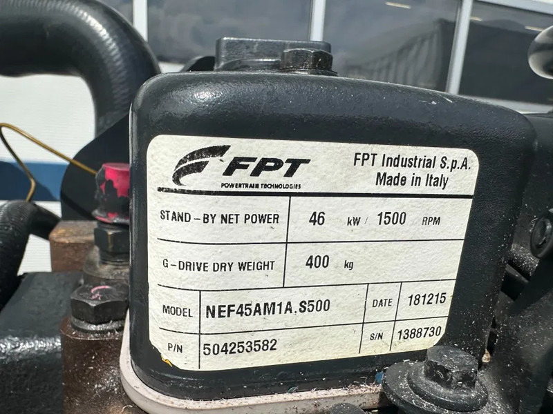 Iveco FPT NEF 45 AM1A.S500 Stamford 50 kVA generatorset - Elektrinis generatorius: foto 3 Iveco FPT NEF 45 AM1A.S500 Stamford 50 kVA generatorset - Elektrinis generatorius: foto 3