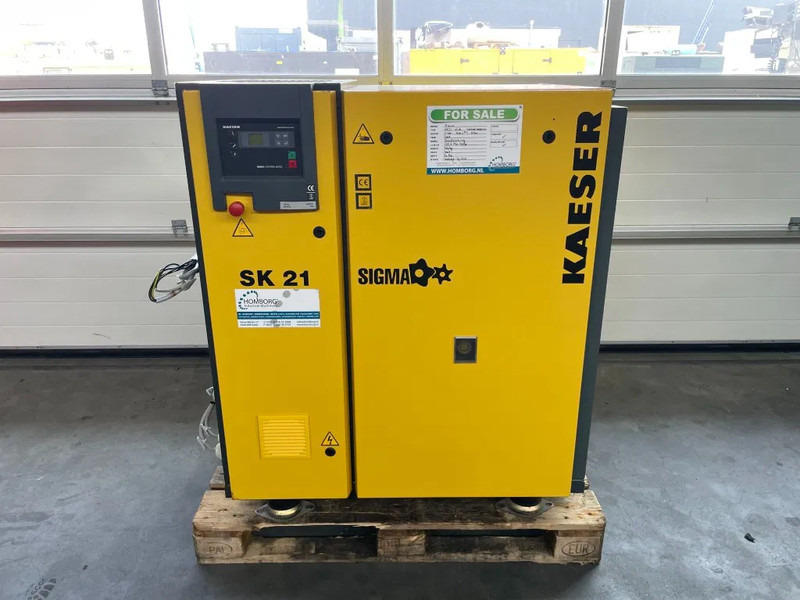 Kaeser SK21 - 11 kW elektrische schroefcompressor - Oro kompresorius: foto 1 Kaeser SK21 - 11 kW elektrische schroefcompressor - Oro kompresorius: foto 1