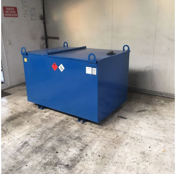 Kiwa IBC Elzinga Machinefabriek 1000 liter IBC Dieseltank met handpomp - Sandėliavimo talpykla: foto 2 Kiwa IBC Elzinga Machinefabriek 1000 liter IBC Dieseltank met handpomp - Sandėliavimo talpykla: foto 2