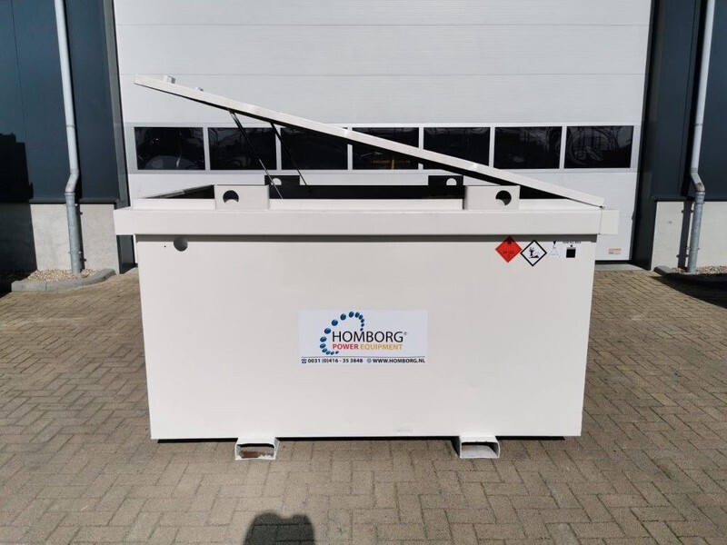 Kiwa IBC Steenbergen 3000 liter diesel tank met keuring ! - Sandėliavimo talpykla: foto 2 Kiwa IBC Steenbergen 3000 liter diesel tank met keuring ! - Sandėliavimo talpykla: foto 2