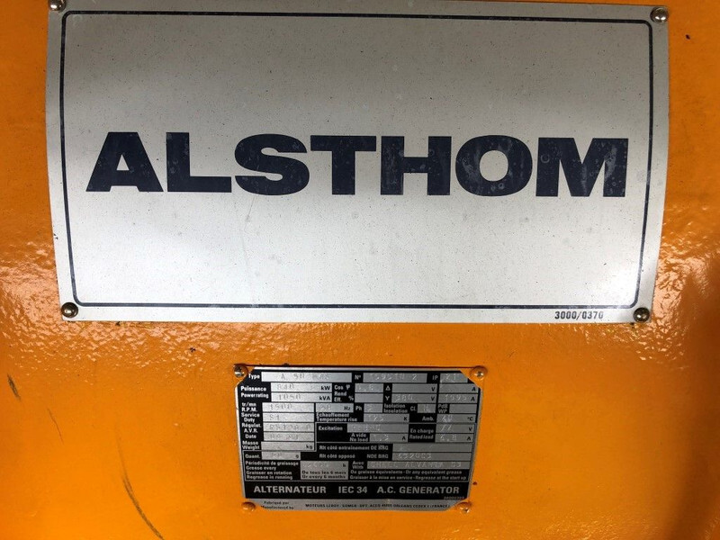 Elektrinis generatorius Leroy Somer 1050 kVA generatordeel / alternator as New !: foto 9