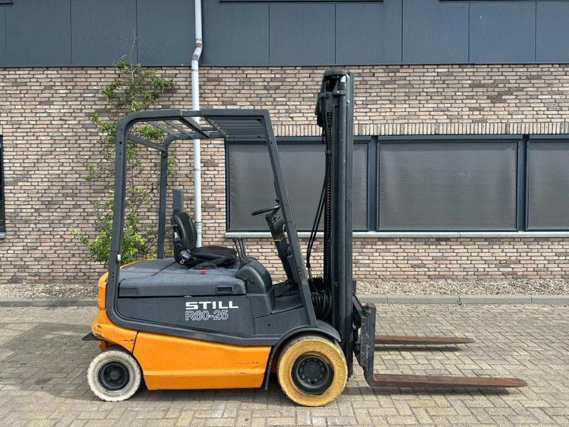 Still R 60-25 2.5 ton Triplex Freelift Sideshift Elektra Heftruck 590 cm hefhoogte ! - Elektrinis krautuvas: foto 3 Still R 60-25 2.5 ton Triplex Freelift Sideshift Elektra Heftruck 590 cm hefhoogte ! - Elektrinis krautuvas: foto 3