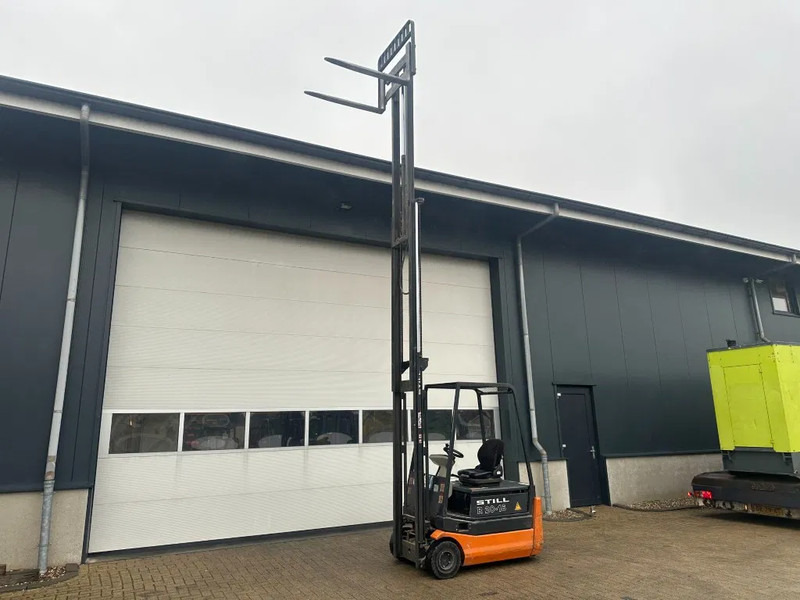 Elektrinis krautuvas Still R20-16 1.6 ton Triplex Freelift Elektra Heftruck 630 cm hefhoogte !: foto 9