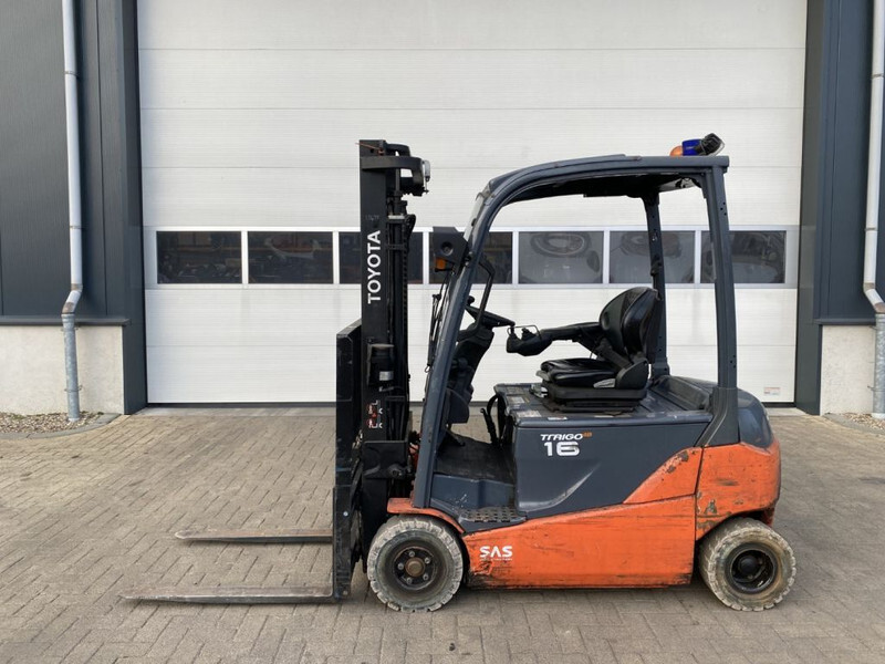 Toyota Traigo 16 Duplex Freelift Sideshift 1.6 ton Elektra Heftruck - Elektrinis krautuvas: foto 1 Toyota Traigo 16 Duplex Freelift Sideshift 1.6 ton Elektra Heftruck - Elektrinis krautuvas: foto 1