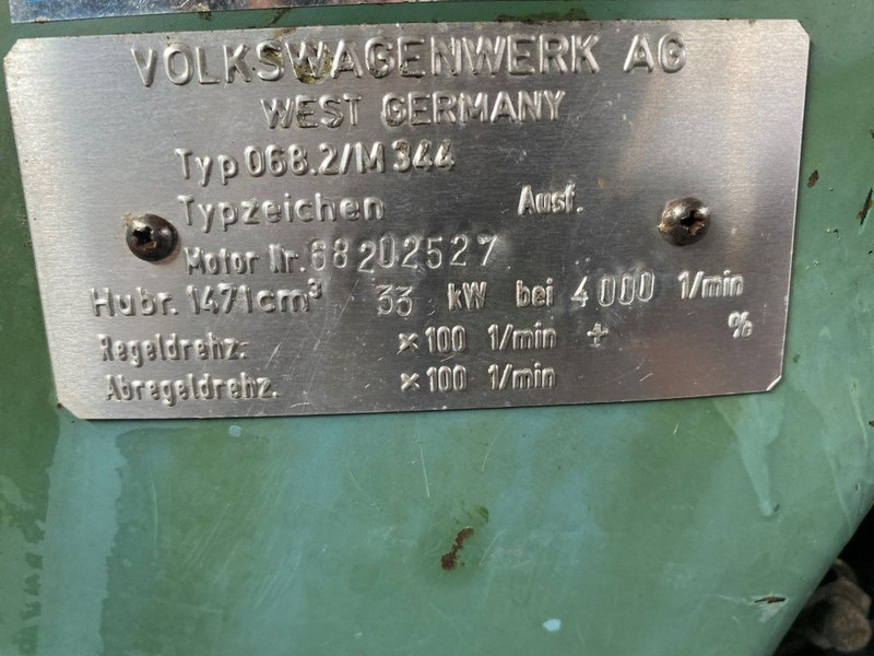 Volkswagen 068.2/M344 Marine Diesel motor 33 kW / 45 PK met keerkoppeling - Variklis - Krovimo technika: foto 3 Volkswagen 068.2/M344 Marine Diesel motor 33 kW / 45 PK met keerkoppeling - Variklis - Krovimo technika: foto 3