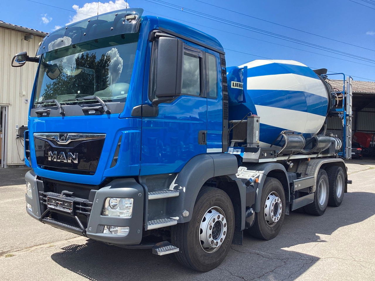MAN TGS 35.470 8x4 Liebherr HTM905P Intarder Betonmi - Betonvežis: foto 1 MAN TGS 35.470 8x4 Liebherr HTM905P Intarder Betonmi - Betonvežis: foto 1