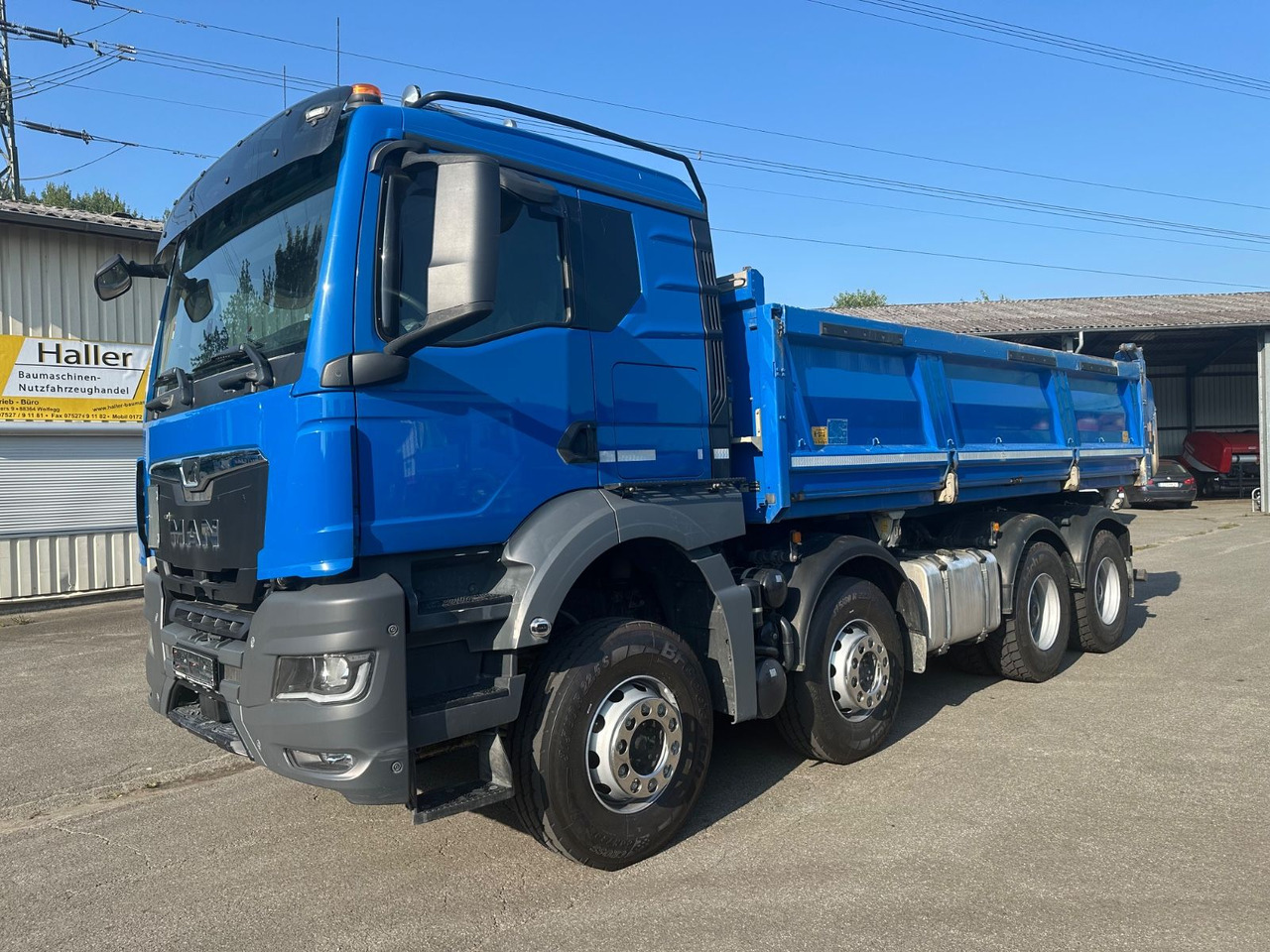 MAN TGS 35.510 8x4 BB Meiller Stahl Bordmatik Pritar - Savivartis sunkvežimis: foto 2 MAN TGS 35.510 8x4 BB Meiller Stahl Bordmatik Pritar - Savivartis sunkvežimis: foto 2