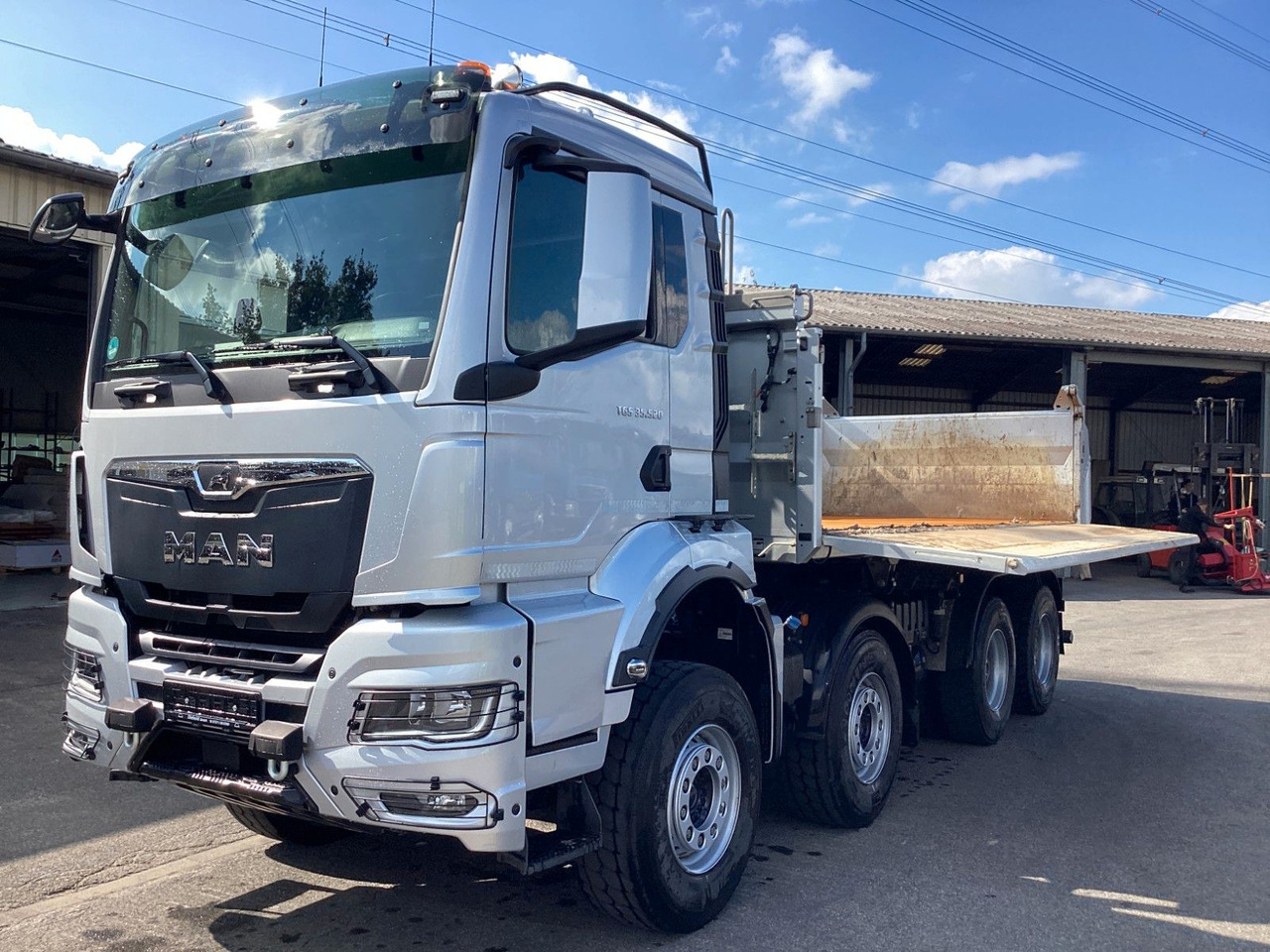MAN TGS 35.520 8x4 Intarder Meiller Bordmatik Hendri - Savivartis sunkvežimis: foto 1 MAN TGS 35.520 8x4 Intarder Meiller Bordmatik Hendri - Savivartis sunkvežimis: foto 1