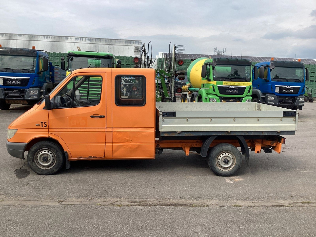 Mercedes-Benz Sprinter Pritsche Doka 211 CDI - Bortinis automobilis, Komercinis automobilis su dviguba kabina: foto 2 Mercedes-Benz Sprinter Pritsche Doka 211 CDI - Bortinis automobilis, Komercinis automobilis su dviguba kabina: foto 2