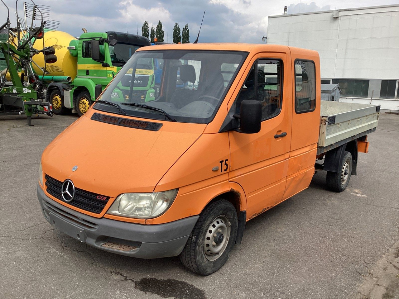 Mercedes-Benz Sprinter Pritsche Doka 211 CDI - Bortinis automobilis, Komercinis automobilis su dviguba kabina: foto 1 Mercedes-Benz Sprinter Pritsche Doka 211 CDI - Bortinis automobilis, Komercinis automobilis su dviguba kabina: foto 1
