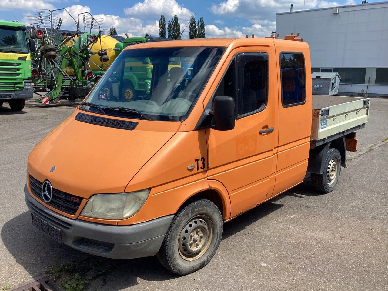 Mercedes-Benz Sprinter Pritsche Doka 211 CDI - Bortinis automobilis, Komercinis automobilis su dviguba kabina: foto 1 Mercedes-Benz Sprinter Pritsche Doka 211 CDI - Bortinis automobilis, Komercinis automobilis su dviguba kabina: foto 1