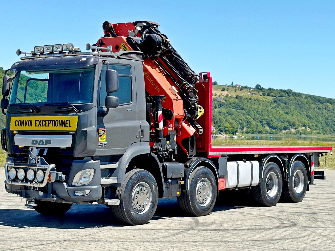 DAF CF 410 * PK 53002 - SH E/JIB PJ 125 E + FUNK*8x4 - Sunkvežimis su kranu: foto 4 DAF CF 410 * PK 53002 - SH E/JIB PJ 125 E + FUNK*8x4 - Sunkvežimis su kranu: foto 4