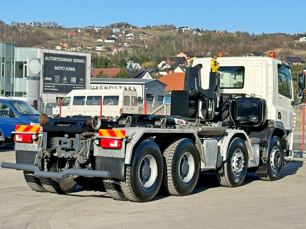 DAF CF 440 * Abrollkipper * 8x4! - Hook-lift sunkvežimis, Sunkvežimis su kranu: foto 5 DAF CF 440 * Abrollkipper * 8x4! - Hook-lift sunkvežimis, Sunkvežimis su kranu: foto 5