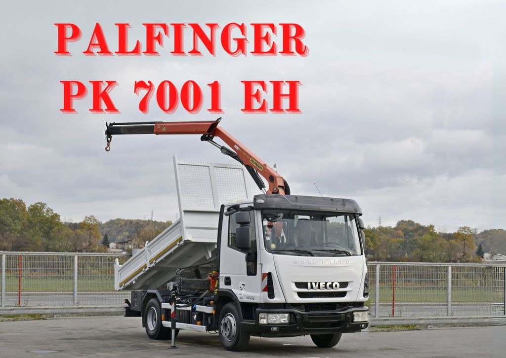Iveco EUROCARGO 100E19 +PK 7001 H + FUNK * TOPZUSTAND - Mažas savivartis: foto 1 Iveco EUROCARGO 100E19 +PK 7001 H + FUNK * TOPZUSTAND - Mažas savivartis: foto 1