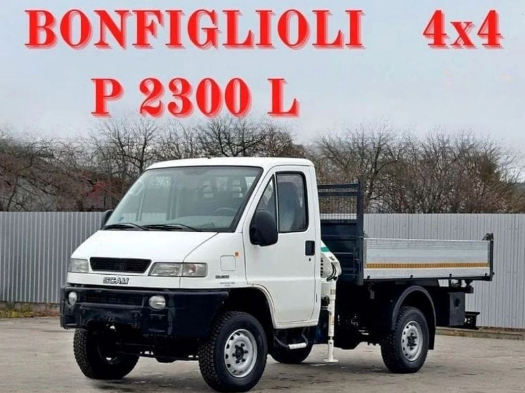 Iveco SCAM SM 35 *Pritsche 3,00m + KRAN - Sunkvežimis su kranu: foto 1 Iveco SCAM SM 35 *Pritsche 3,00m + KRAN - Sunkvežimis su kranu: foto 1