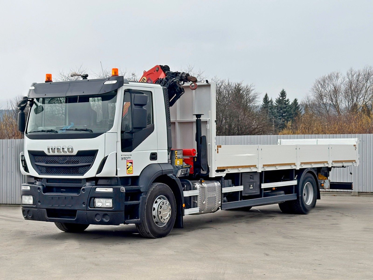 Iveco Stralis 310 PRITSCHE 7,80m +KRAN +FUNK - Sunkvežimis su kranu: foto 4 Iveco Stralis 310 PRITSCHE 7,80m +KRAN +FUNK - Sunkvežimis su kranu: foto 4