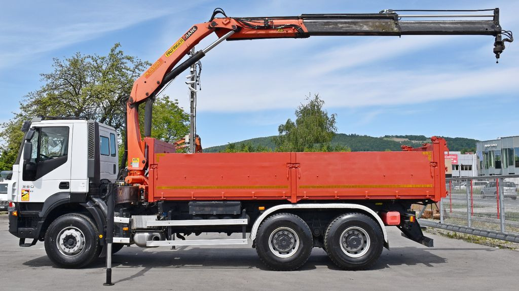 Iveco TRAKKER 360 * Kipper 5,60m* KRAN /FUNK * 6x4 - Sunkvežimis su kranu, Savivartis sunkvežimis: foto 5 Iveco TRAKKER 360 * Kipper 5,60m* KRAN /FUNK * 6x4 - Sunkvežimis su kranu, Savivartis sunkvežimis: foto 5