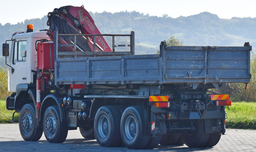 Savivartis sunkvežimis, Sunkvežimis su kranu MAN 41.460 * KRAN * 8x8 ! TOPZUSTAND MAN 41.460 * KRAN * 8x8 ! TOPZUSTAND: foto 7