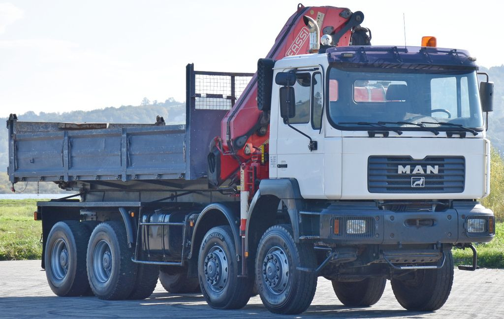 MAN 41.460 * KRAN * 8x8 ! TOPZUSTAND MAN 41.460 * KRAN * 8x8 ! TOPZUSTAND - Sunkvežimis su kranu, Savivartis sunkvežimis: foto 4 MAN 41.460 * KRAN * 8x8 ! TOPZUSTAND MAN 41.460 * KRAN * 8x8 ! TOPZUSTAND - Sunkvežimis su kranu, Savivartis sunkvežimis: foto 4