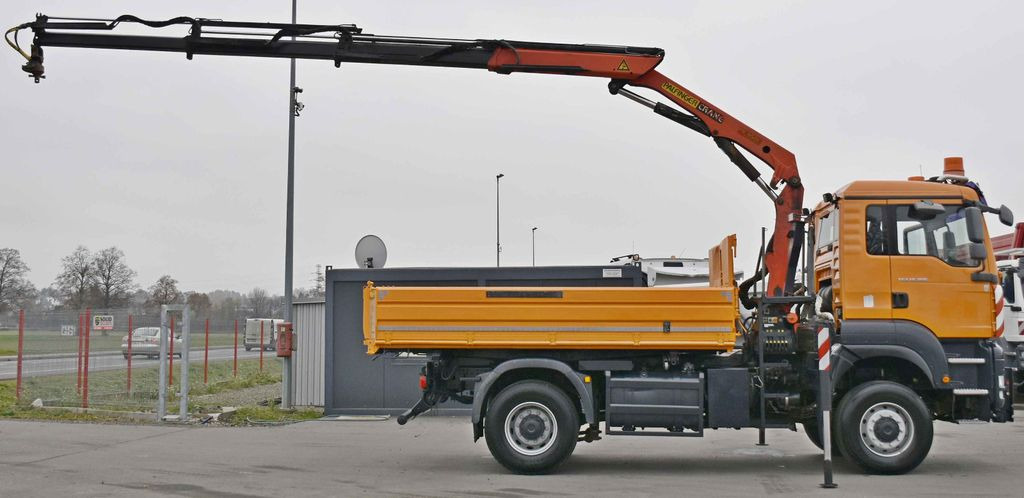 Sunkvežimis su kranu, Savivartis sunkvežimis MAN TGA 18.360 * PK 10501 + FUNK *4x4: foto 6