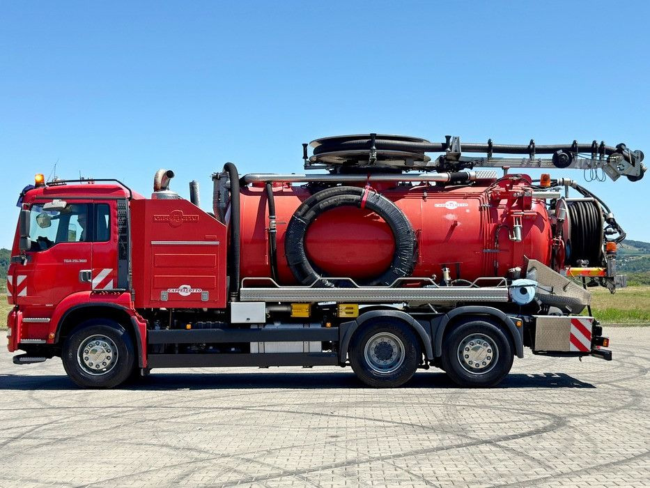 MAN TGA 26.360 * Saug und Spülwagen/CAPPELLOTTO+FUNK - Asenizatorius: foto 3 MAN TGA 26.360 * Saug und Spülwagen/CAPPELLOTTO+FUNK - Asenizatorius: foto 3